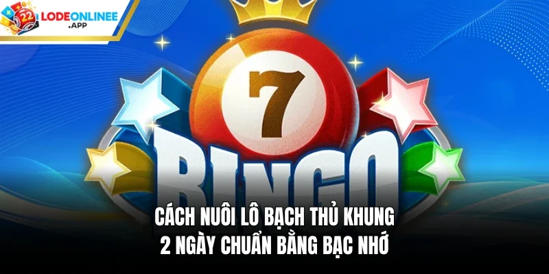 Cách nuôi lô bạch thủ khung 2 ngày chuẩn bằng bạc nhớ