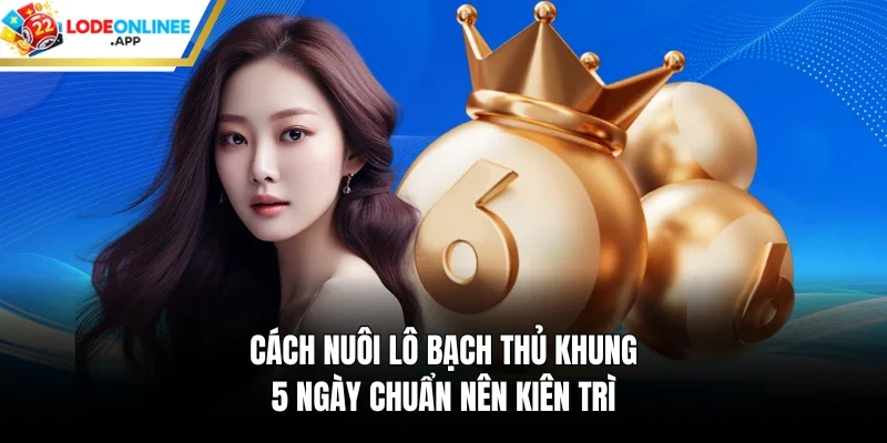Cách nuôi lô bạch thủ khung 5 ngày chuẩn nên kiên trì
