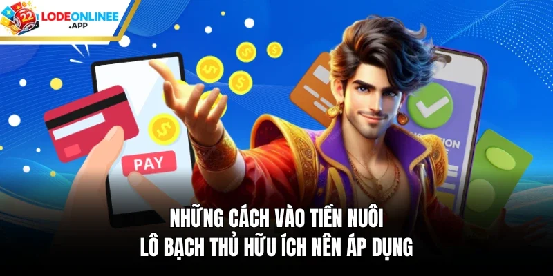 Những cách vào tiền nuôi lô bạch thủ hữu ích nên áp dụng